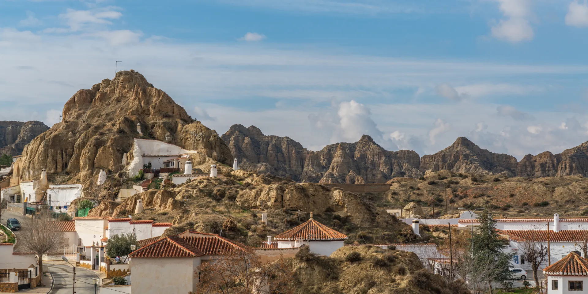 Guadix cave quarter as a day trip from Granada